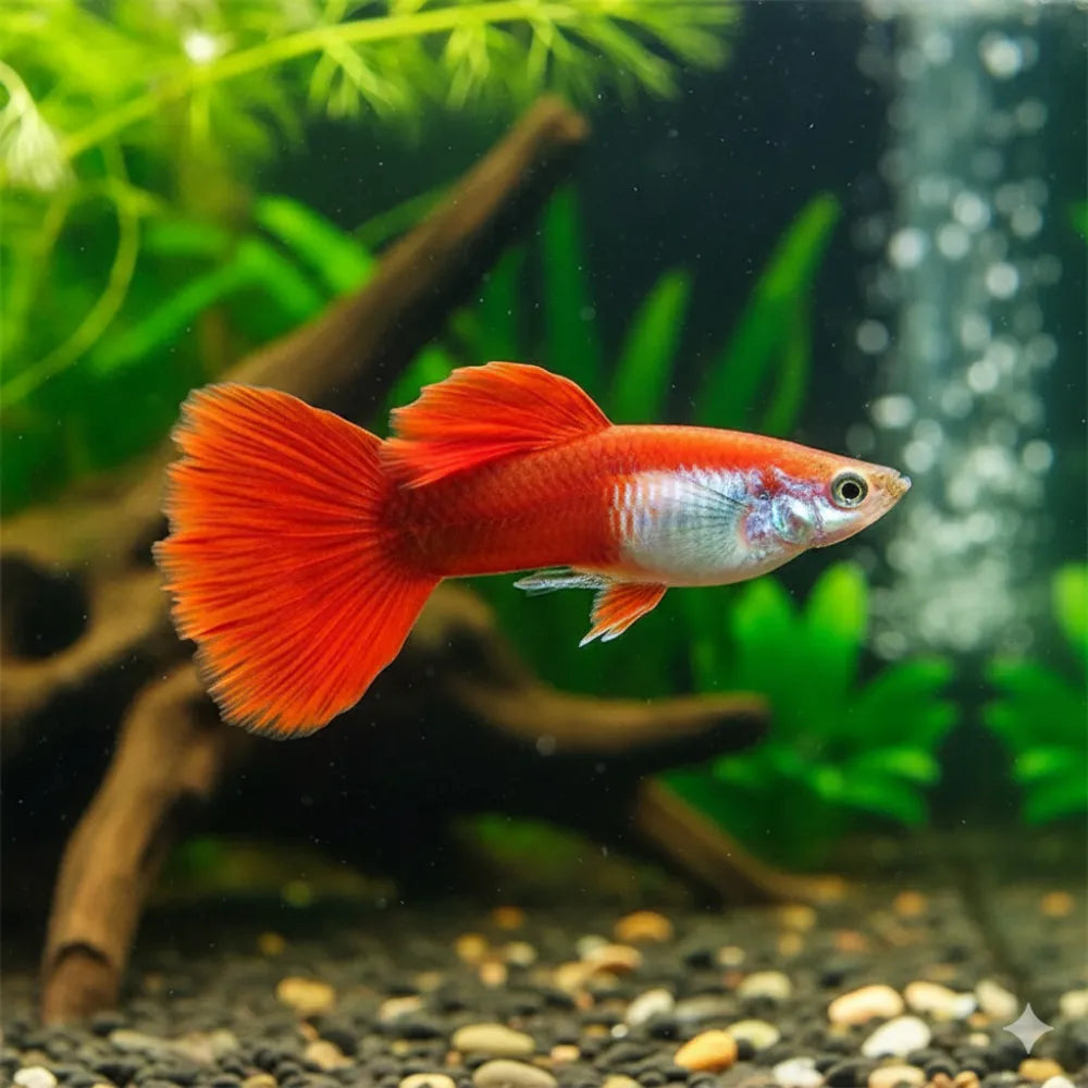 Guppy - Haritha Red Tiger Dragon