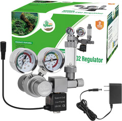 Hygger Co2 Regulator Dual Gauge, HC003