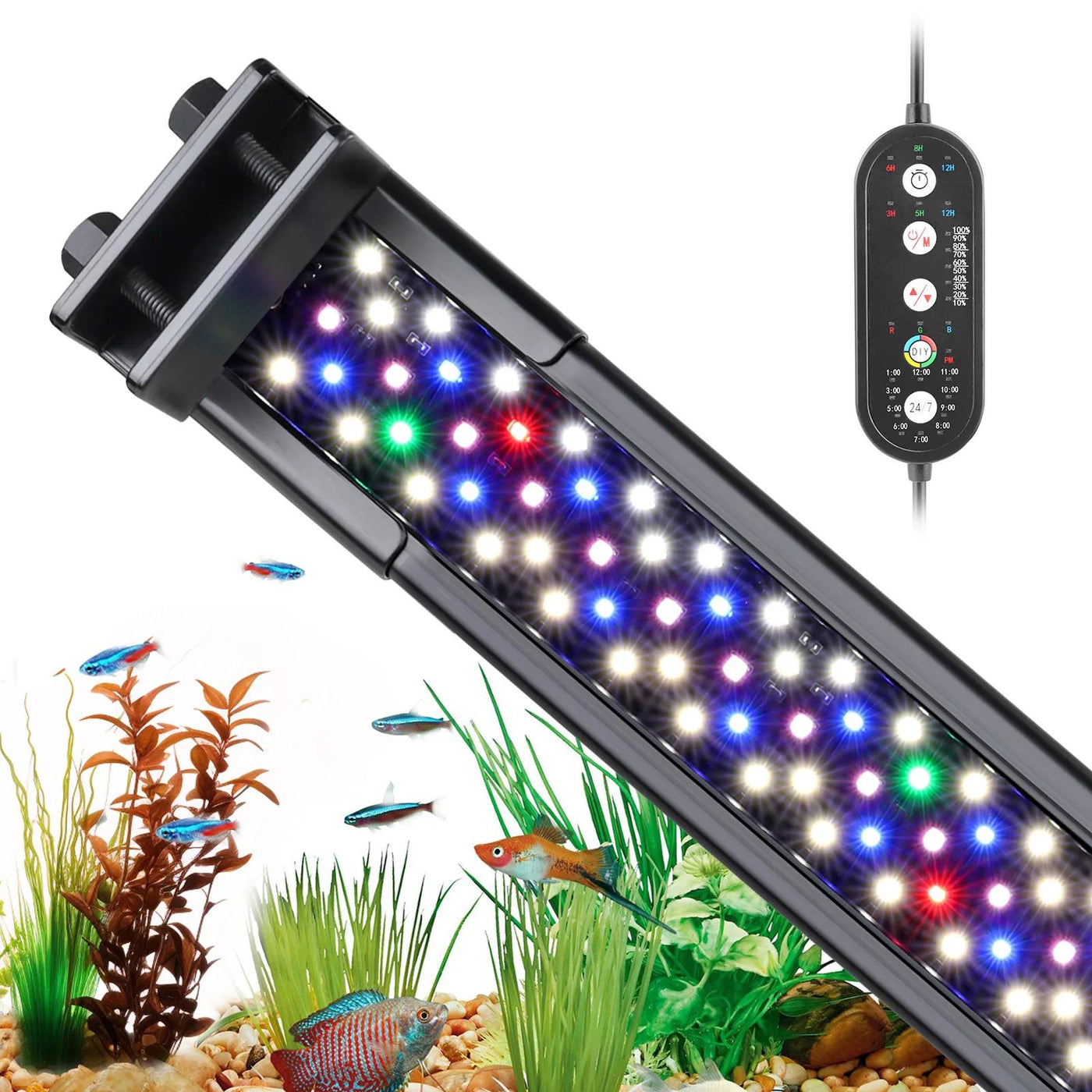 Hygger LED Fish Tank Lights, HG978 - HG978-18W (18"-24")