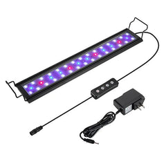 Hygger Full Spectrum White Blue Red LED Aquarium Light, HG918 - 9W (12-18")