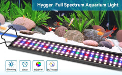 Hygger Aquarium Programmable LED Light, HG957 - 20W (12"-17")