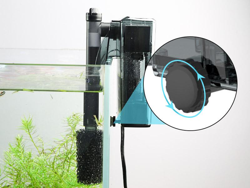 Hygger Hang-On-Back Aquarium Filter, HG099 - HG099-L