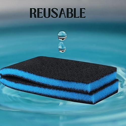 Hygger Hang-On-Back Aquarium Filter, HG099 - S-Activated Carbon 2pcs