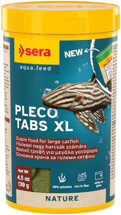 Sera Pleco Tabs XL - 250 ml (130 g)