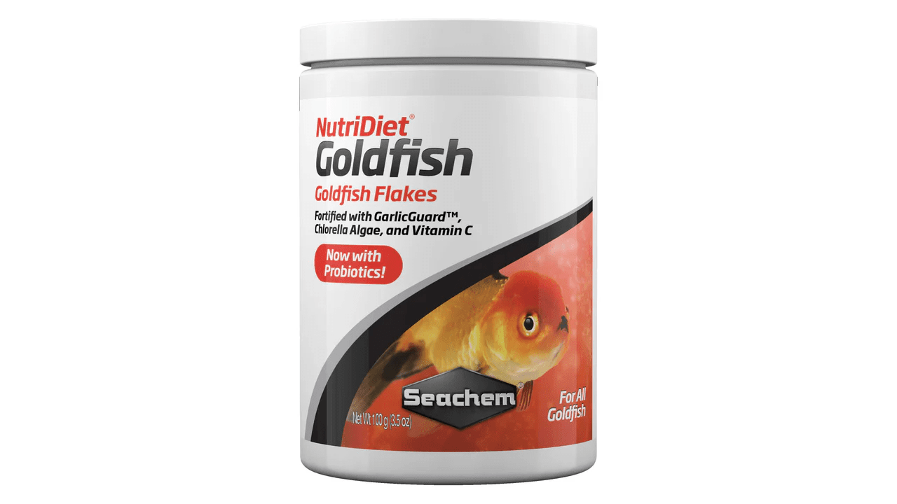 Seachem NutriDiet Goldfish Flakes w/Probiotics - 100 g