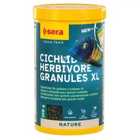 Sera Cichlid Herbivore Granules XL 1000 ml (350 g)
