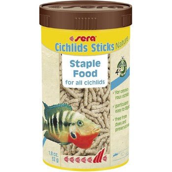 sera Cichlids Sticks Nature (Discontinued) - 250ml 1.8oz (52g)