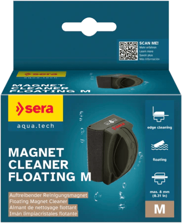 sera Magnet Cleaner Floating - M 8 mm Glass