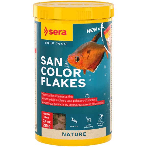 Sera San Nature Color Flakes - 1000 ml (210 g)