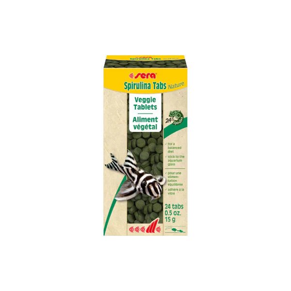 sera Spirulina Tabs Nature - 24 tabs (15 g)