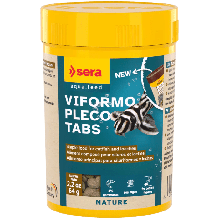 Sera Viformo Pleco Tabs - Sera Viformo Pleco Tabs 100 ml 2.2 oz (64 g)