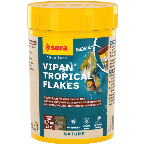 Sera Vipan Nature Tropical Flakes - 100ml 0.8oz (22g)