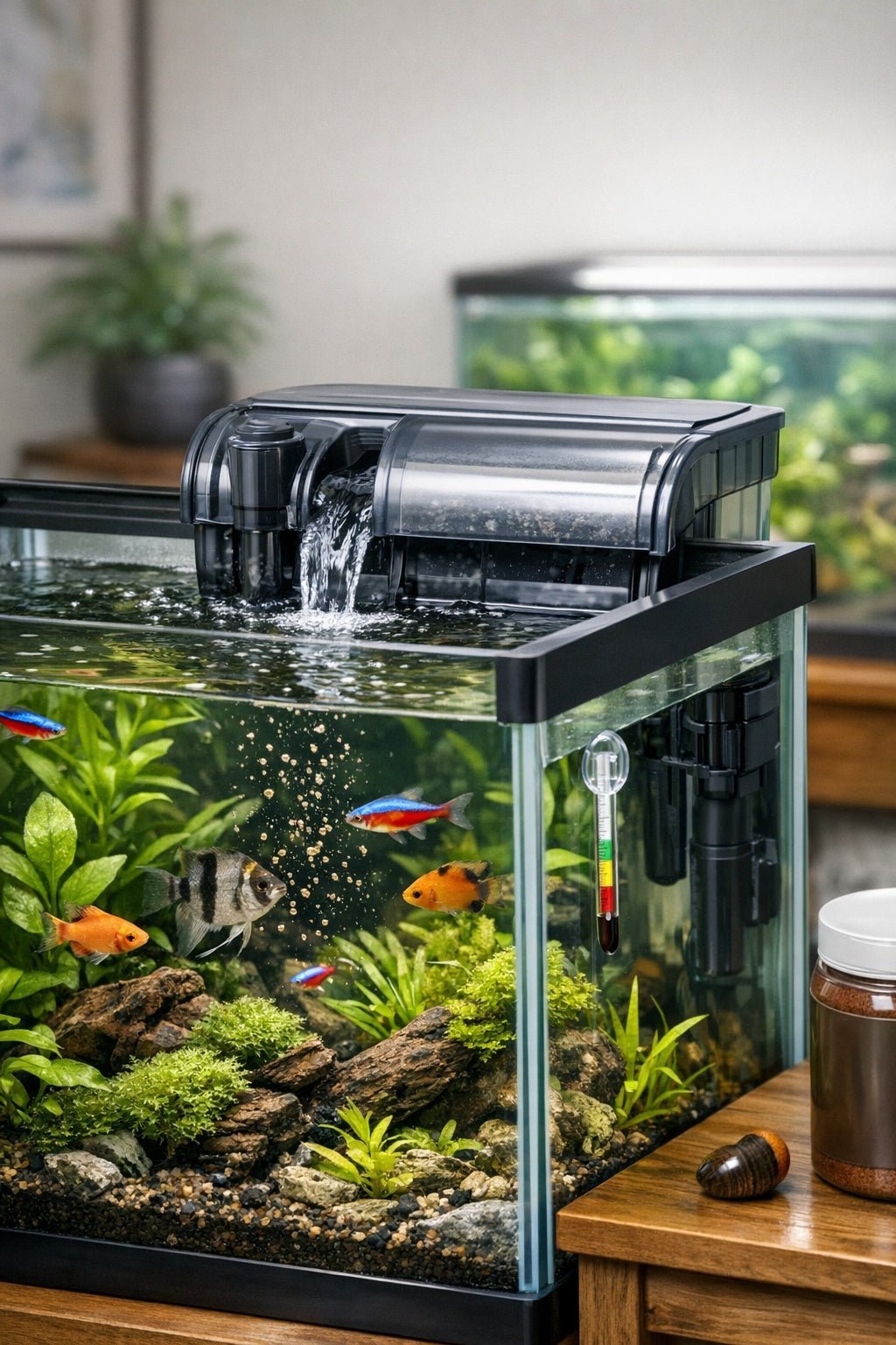 Aquarium support and setup guidance